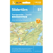 51 Södertörn Sverigeserien 1:50 000